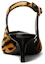Lookbook (W) MICHAEL KORS Parker Flex Hitam Kuning 'Sepatu Heels Rendah Print Harimau' 40F2PKMG1H