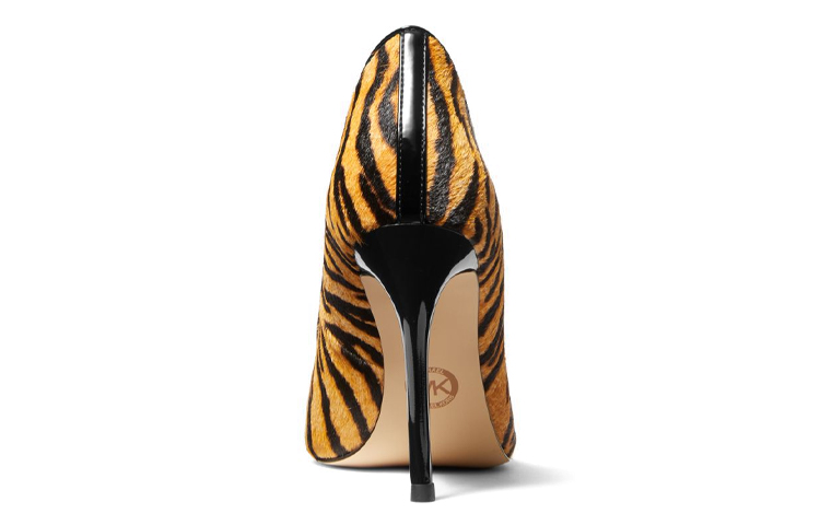 (W) MICHAEL KORS Parker High Heel 'Tiger Print Black Yellow' 圖 4