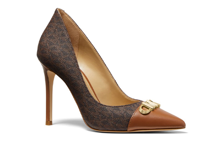 (W) MICHAEL KORS Parker High Heel Canvas 'Brown Print' 圖 3