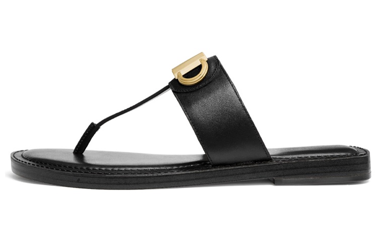 (Women) MICHAEL KORS Parker Slip-On Flat 'Black Leather' 40S3PKFS1L001