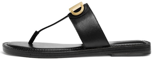 (Women) MICHAEL KORS Parker Slip-On Flat 'Black Leather' 40S3PKFS1L001 (Women) MICHAEL KORS Parker Slip-On Flat 'Black Leather' 40S3PKFS1L001