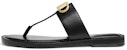 (W) MICHAEL KORS Parker Slip-On Flat 'Kulit Hitam' 40S3PKFS1L001
