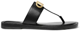 Order (Women) MICHAEL KORS Parker Slip-On Flat 'Black Leather' 40S3PKFS1L001