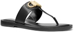 Lookbook (W) MICHAEL KORS Parker Slip-On Flat 'Kulit Hitam' 40S3PKFS1L001