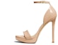 Buy (W) MICHAEL KORS Sandal Fesyen Kulit Patent 'Beige' yang Selesa 40S2JOHA1A1716