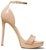 (W) MICHAEL KORS Sandal Fesyen Kulit Patent 'Beige' yang Selesa 40S2JOHA1A1716