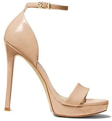 (W) MICHAEL KORS Sandal Fesyen Kulit Patent 'Beige' yang Selesa 40S2JOHA1A1716 Order (W) MICHAEL KORS Sandal Fesyen Kulit Patent 'Beige' yang Selesa 40S2JOHA1A1716