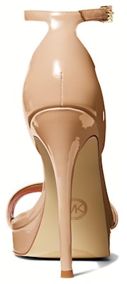 (W) MICHAEL KORS Sandal Fesyen Kulit Patent 'Beige' yang Selesa 40S2JOHA1A1716 Shop (W) MICHAEL KORS Sandal Fesyen Kulit Patent 'Beige' yang Selesa 40S2JOHA1A1716