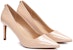 (W) MICHAEL KORS Tumit Tinggi Kulit Patent 'Fesyen Selesa Pink 8cm' 40F2HNMP1A660