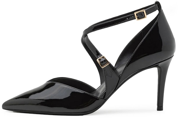 (Women) MICHAEL KORS Patent Leather Pointed Toe Buckle High Heels 'Black' 40F1ADMP1A001 Buy (Women) MICHAEL KORS Patent Leather Pointed Toe Buckle High Heels 'Black' 40F1ADMP1A001