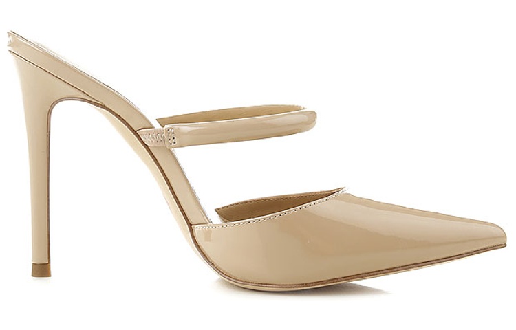 (W) MICHAEL KORS Patent Leather Slip-On High Heels 'Simple Nude' 圖 2