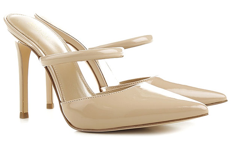 (W) MICHAEL KORS Patent Leather Slip-On High Heels 'Simple Nude' 圖 3