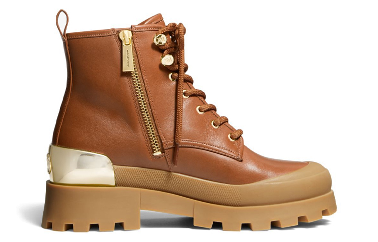 (W) MICHAEL KORS Payton Ankle Boot 'Brown Leather Fashion' 圖 3