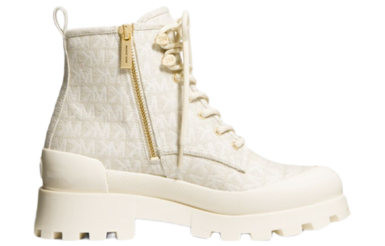 (W) MICHAEL KORS Payton Boot 'Logo Jacquard White' 圖 2