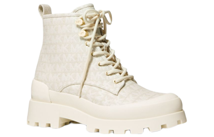 (W) MICHAEL KORS Payton Boot 'Logo Jacquard White' 圖 3