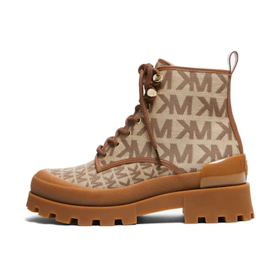 (W) MICHAEL KORS Payton Short Boot 'Brown Monogram'
