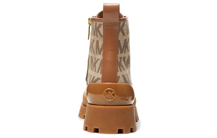 (W) MICHAEL KORS Payton Short Boot 'Brown Monogram' 圖 3