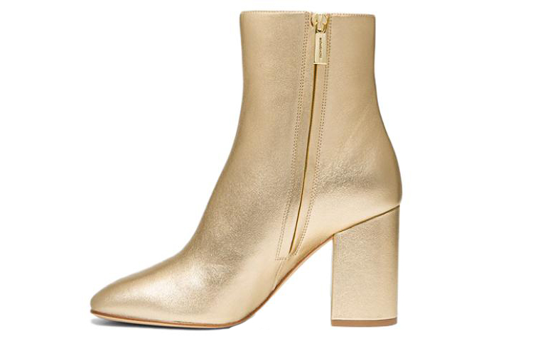(W) MICHAEL KORS Perla Flex Boot 'Metallic Gold Zipper'