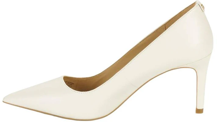 (Women) Michael Kors Pointed Toe Leather Stiletto Heels 8cm Off-White 40F2HNMP2L289 Buy (Women) Michael Kors Pointed Toe Leather Stiletto Heels 8cm Off-White 40F2HNMP2L289