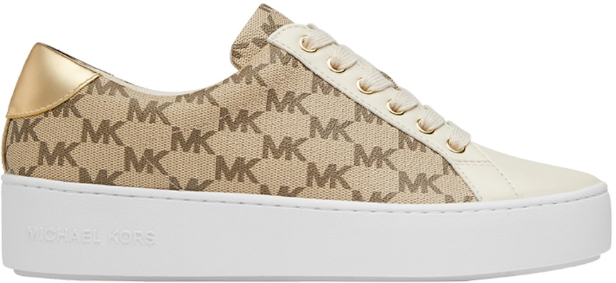 (Women) MICHAEL KORS Poppy Lace-Up 'Beige Cream' 43T1POFS1B270 Order (Women) MICHAEL KORS Poppy Lace-Up 'Beige Cream' 43T1POFS1B270