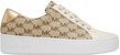(Women) MICHAEL KORS Poppy Lace-Up 'Beige Cream' 43T1POFS1B270