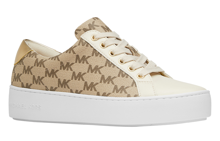 Lookbook (W) MICHAEL KORS Poppy Lace-Up 'Krem Beige' 43T1POFS1B270