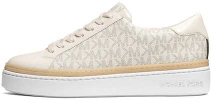 (Women) MICHAEL KORS Poppy Lace-Up 'Vanilla White and Milk White' 43T1POFS2B132 (Women) MICHAEL KORS Poppy Lace-Up 'Vanilla White and Milk White' 43T1POFS2B132