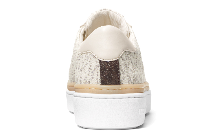 Shop (W) 女性用 マイケル・コース ポピー レースアップ「バニラホワイト＆ミルクホワイト」 43T1POFS2B132