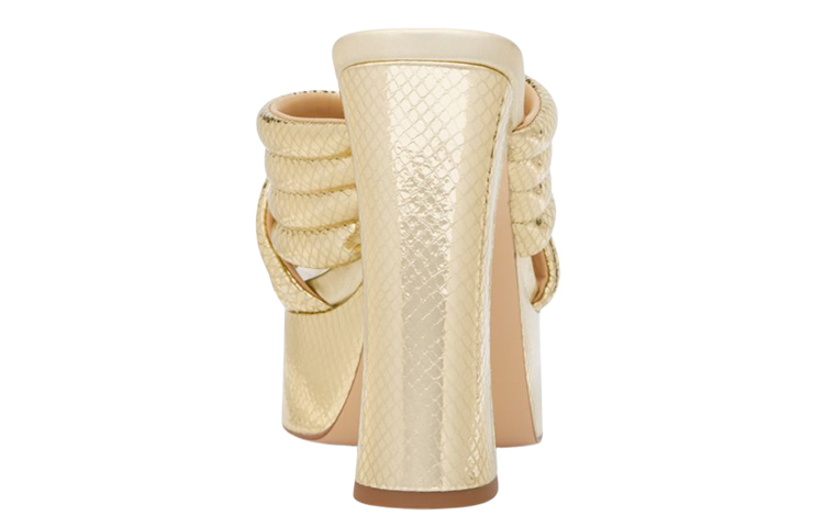 (W) MICHAEL KORS Portia Sandal 'Gold Open-Toe' 圖 3