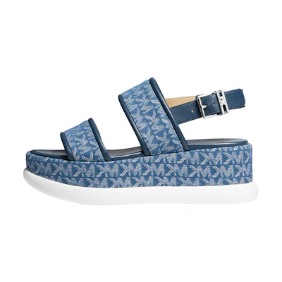 (W) MICHAEL KORS Presley 'Denim Blue Platform'