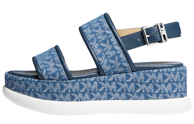 (Women) MICHAEL KORS Presley 'Denim Blue Platform' 40S2PRFA2Y405