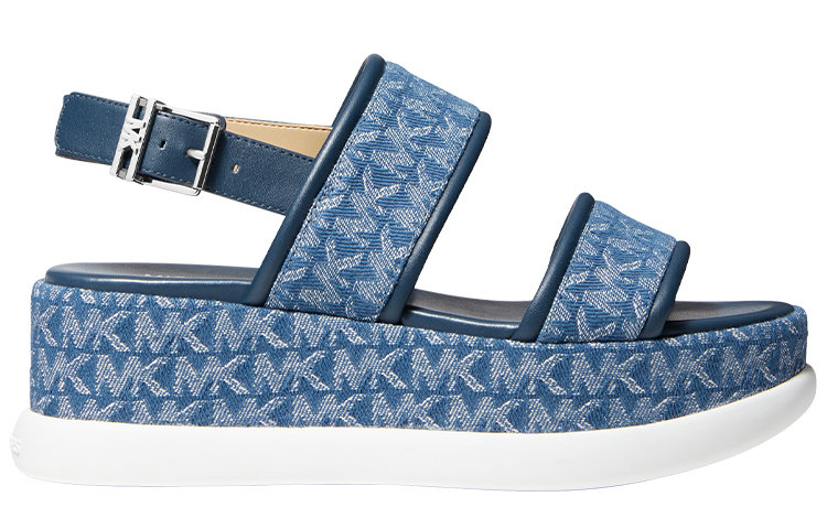 Order (Women) MICHAEL KORS Presley 'Denim Blue Platform' 40S2PRFA2Y405