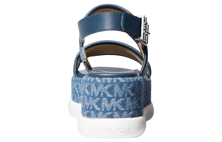 Shop (Women) MICHAEL KORS Presley 'Denim Blue Platform' 40S2PRFA2Y405