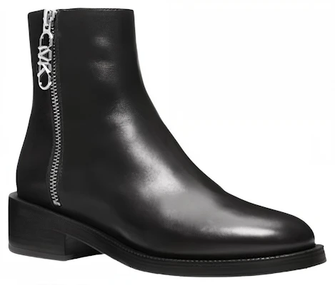 (W) MICHAEL KORS Regan Sepatu Boot Kulit Ritsleting Datar 'Hitam' 40F3RGME5L001 Lookbook (W) MICHAEL KORS Regan Sepatu Boot Kulit Ritsleting Datar 'Hitam' 40F3RGME5L001
