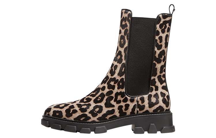 (W) MICHAEL KORS Ridley Chelsea Boot 'Leopard Print Black'