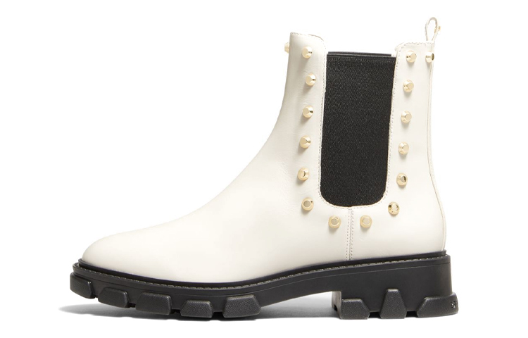 Buy (W) MICHAEL KORS Ridley Chelsea Boot 'Bertatah Putih' 40F2RIFE5L2171