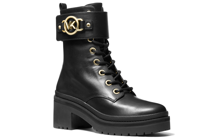 (W) MICHAEL KORS Rory Boot 'Black Logo' 圖 2