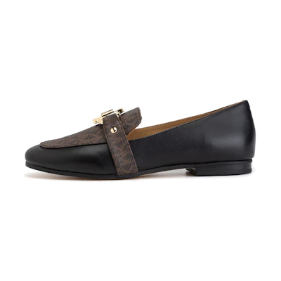(W) MICHAEL KORS Rory Loafer 'Black Brown Monogram'
