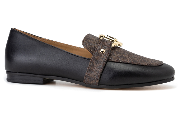 (W) MICHAEL KORS Rory Loafer 'Black Brown Monogram' 圖 3