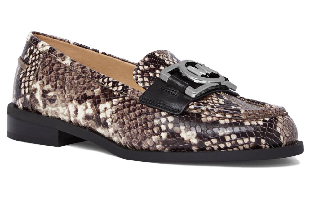 (W) MICHAEL KORS Round-Toe Slip-On Loafers 'Black' 圖 3