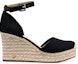 Order (Women) MICHAEL KORS Round Toe Buckle Wedge High Heel 'Beige Black' 40S9KNMS2D