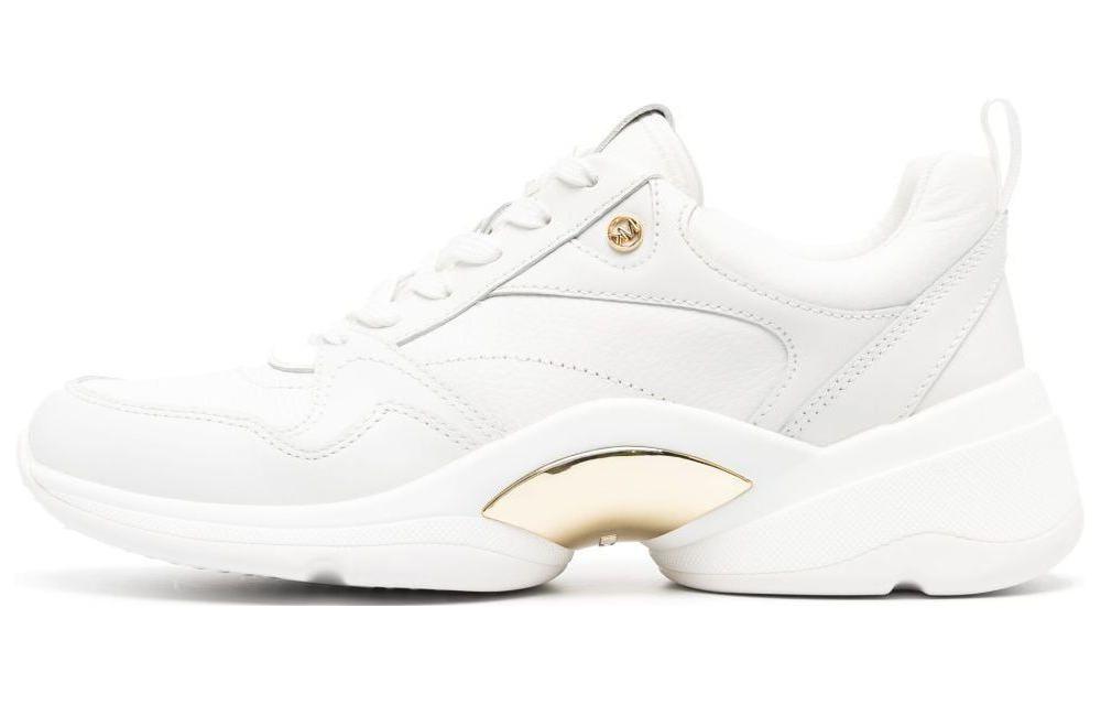 (Women) MICHAEL KORS Round Toe Low-Top 'White Casual' 43F3ORFS1L085