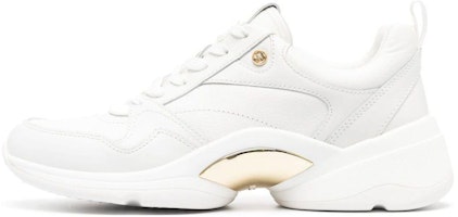 (Women) MICHAEL KORS Round Toe Low-Top 'White Casual' 43F3ORFS1L085 (Women) MICHAEL KORS Round Toe Low-Top 'White Casual' 43F3ORFS1L085