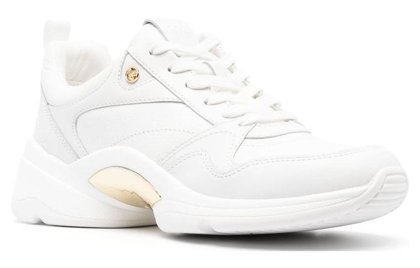 Order (W) MICHAEL KORS Zapatillas Blancas Casual Punta Redonda Bajas 43F3ORFS1L085