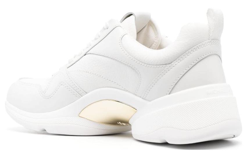 Shop (W) MICHAEL KORS Zapatillas Blancas Casual Punta Redonda Bajas 43F3ORFS1L085