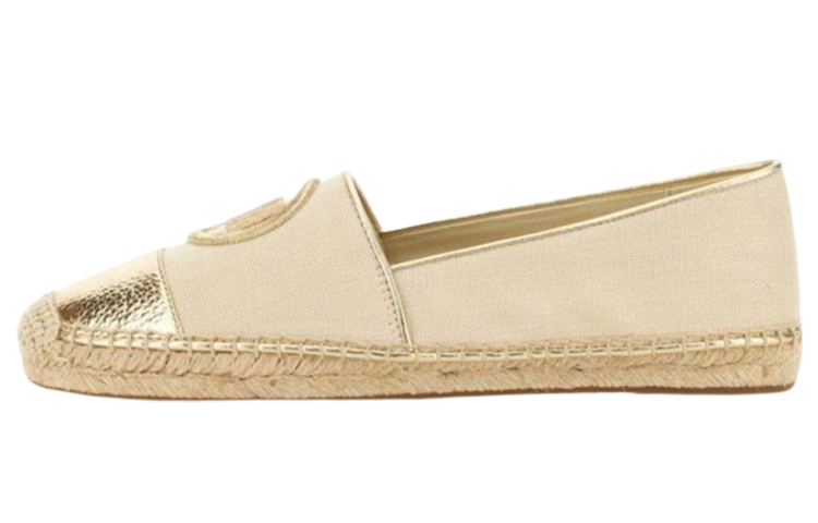 (Women) MICHAEL KORS Round Toe Slip-On 'Beige Fisherman' 40S3KNFP2D740