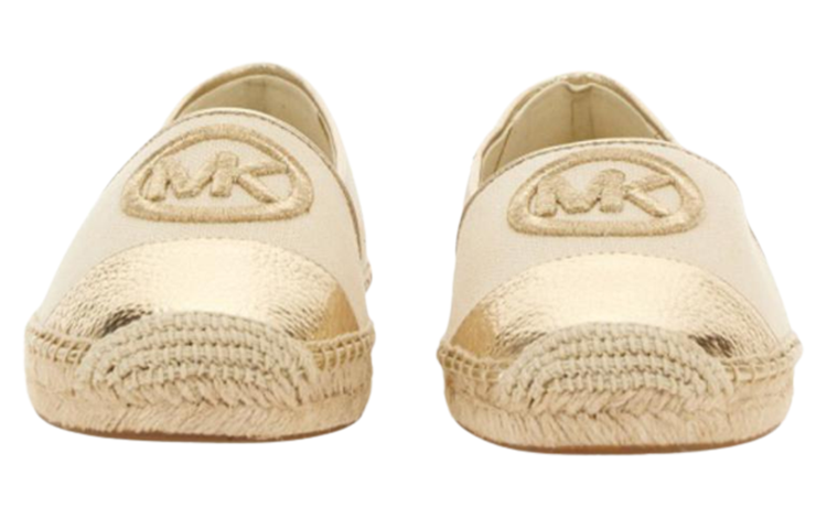 Order (W) MICHAEL KORS Sepatu Slip-On Beige Fisherman Wanita 40S3KNFP2D740