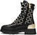 (W) MICHAEL KORS But Kasut Hitam Slip-On Mid-Calf 'Black Martin' 40F3RWFE7S1092