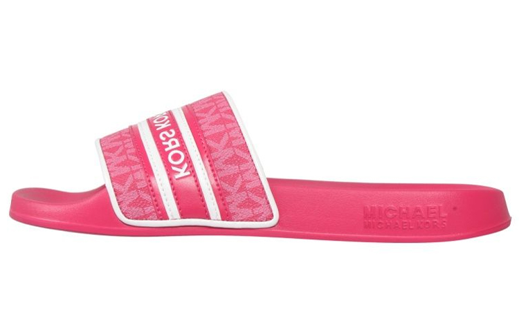(W) MICHAEL KORS Rubber 'Fashion Pink Slide'
