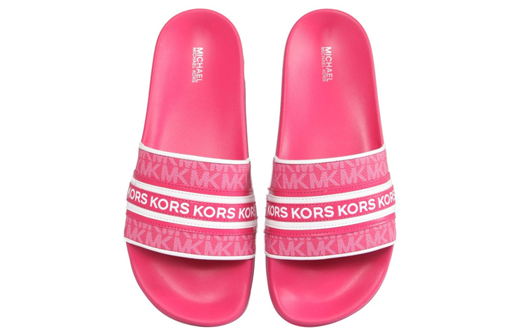 (W) MICHAEL KORS Rubber 'Fashion Pink Slide' 圖 2